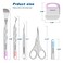 Craft Vinyl Weeding Tools Hook Weeder Scraper Spatula Tweezers Scissors Basic Weed Removal Tool Kit Vinyl Weeding Tools Set