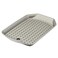 Rachael Ray Bakeware Nonstick Crisp and Slide Sheet Pan Set 2 piece Gray
