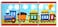 The Kids Room by Stupell Choo Choo Train in The Sun 3Pc Rectangle Wall Plaque Set 11 x 05 x 15 Proudly Made in USA
