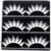3 Pairs White False Eyelashes Lashes Makeup Fake Eyelashes White Lashes for Halloween Cosplay Masquerade Party YOEMAYUNER