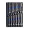 Capri Tools Angle Open End Wrench Set 30 and 60 angles 624 mm Metric 19Piece with Mechanics Tray