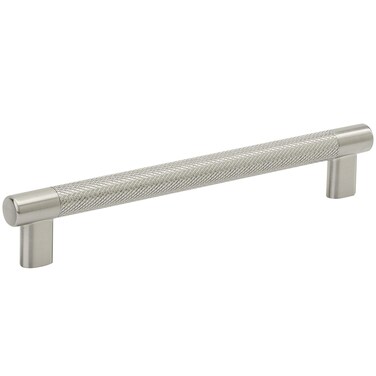 Amerock  Kitchen Cabinet Pull  Satin Nickel  8 in 203 mm CentertoCenter  Bronx  1 Pack  Furniture Hardware  Cabinet Handle  Bathroom Drawer Pull