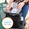 Bumco Diaper Clutch  Portable Wipes Dispenser  Baby Travel Essential Airtight Baby Wipes Dispenser Refillable Wipes Container Travel Baby Essentials Baby Wipe Dispenser Diaper Bag Purse