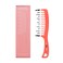KISMETICS Big Hair Tools Extra Large Wide Tooth Comb for Thick Curly Wavy or Long Hair  FrizzFree Detangling Shower Comb  Orange