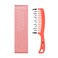KISMETICS Big Hair Tools Extra Large Wide Tooth Comb for Thick Curly Wavy or Long Hair  FrizzFree Detangling Shower Comb  Orange