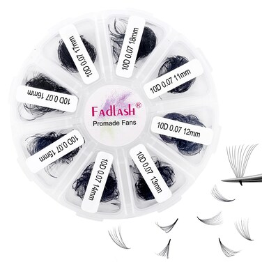 Volume Lash Extensions 1000pcs Premade Fans Eyelash Extensions Promades Eyelash Loose Fans Pointed Base 5D8D10D12D14D16D 916mm1520mm Mixed Tray Avalible 8D007D 916mm