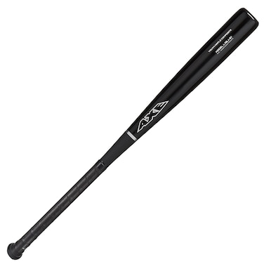 Axe Bat Youth Maple Composite Wood Bat 31 Black with Grip Tape Cupped End