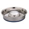 OurPets DuraPet Slow Feed Premium Stainless Steel Dog Bowl Silver 2040010301