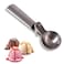 Tyzine Solid Stainless Steel Ice Cream Scoop Fruits Scoop with Trigger Stainless SteelEasy to UseConvenient Fast and DurablePerfect for Frozen Yogurt Gelatos Sundaes