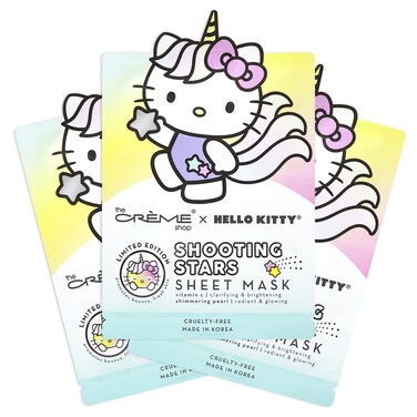 The Crme Shop  Hello Kitty Unicorn Shooting Stars Sheet Mask 3 Pack
