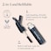 trestique Good Vibes Mascara Refillable Mascara With BuiltIn Lash Curler Sustainable Mascara Eye Makeup Clean Beauty Black Mascara Mascara With Curler