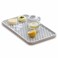 Bonilve Cup Drying Rack  Dish Drying Tray Drain Board for Small Kitchen Sink Dish Drain Tray Large Enough for Counter or Coffee Table Big White Dish Drying Mat
