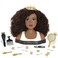 Naturalistas Dayna Deluxe Crown and Curls Fashion Styling Head 3C Textured Hair 19 Accessories Designed and Developed by Purpose Toys