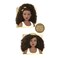 Naturalistas Dayna Deluxe Crown and Curls Fashion Styling Head 3C Textured Hair 19 Accessories Designed and Developed by Purpose Toys