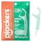 Plackers Micro Line Dental Floss Picks FoldOut FlipPick Tuffloss Easy Storage with SureZip Seal Fresh Mint Flavor 36 Count Packaging May Vary