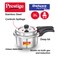 Prestige Deluxe Alpha Svachh Stainless Steel Pressure Cooker with Alpha Base and Deep Lid for Spillage Control 2 Liter