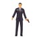 Sunny Days Entertainment Archer BendEms Spy  Bendable Posable Action Figure