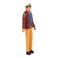 Sunny Days Entertainment Archer BendEms Pilot  Bendable Posable Action Figure