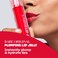 BABE ORIGINAL Glow Plumping Lip Jelly For Thicker Lips  High Shine Lip Gloss for Moisturizing Hydrating and Soothing Lips Red