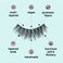 AOA Studio 3D False Eyelash 5 Pairs Natural Handmade Eyelashes Natural Volume Reusable Soft Makeup False Eyelashes 100 Percent Handmade Cruelty Free Jackie