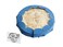 Talisman Designs Adjustable Pie Shield  8 to 115 Inch Rimmed Dishes  Pie Crust Protector  Royal Blue Pie Shield  Set of 1