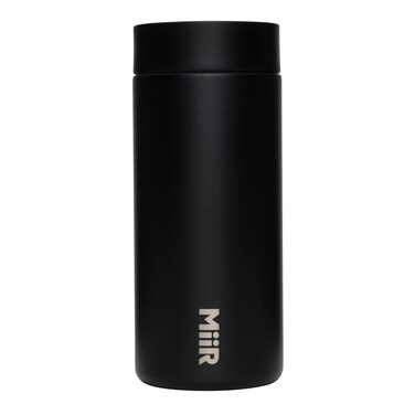 MiiR 360 Traveler Stainless Steel DoubleWall Vacuum Insulated Tumbler Black 12 Fluid Ounces