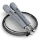 WOD Nation Adjustable Speed Jump Rope For Men Women  Children  Blazing Fast Fitness Skipping Rope Perfect for Boxing MMA Endurance  Gray