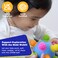Mobi Woblii Activity Toy  Montessori Toys for 3 Month Old and Up Sensory Ball Toy for Babies  Toddlers Teething Toy Made with Food Grade Silicone BPA and Phthalate Free  Pack of 1