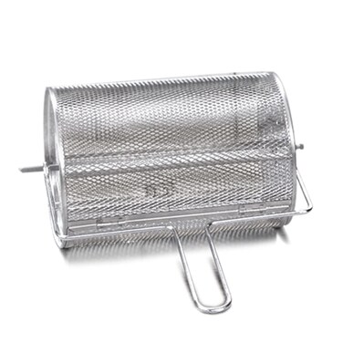 Nuwave Stainless Steel Roasting Drum  Stainless Steel Handle For The NuWave 14qt  155qt Brio Digital Air Fryer  Compatible With NuWave Brio Models Only