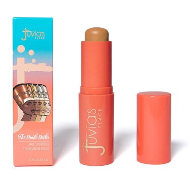 Juvias Place Shade Stick Foundation Concealer Contour Dominica Tan wGolden Undertone 34 oz