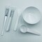 Face Mask Mixing Bowl Set 5 in 1 DIY Facemask Mixing Tool Kit with Facial Mask Bowl Stick Spatula Silicone Face Mask Brush  Premium Soft Face Brushes