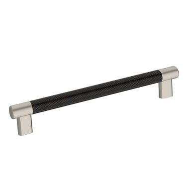 Amerock BP36562G10ORB Esquire Cabinet Pull 8 inch 203mm CentertoCenter Satin NickelOilRubbed Bronze