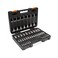 GEARWRENCH 44 Piece 14 38 12 Drive SAEMetric Hex Bit Socket Master Set  89086