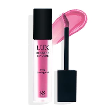 NATURAL SHINE New LUX REDDROP LIP CURE Long lasting Gel TYCHE Baby Pink  Pomegranate Tint before Bed Exfoliator Peptide Plumping Nourishing  Natural Oil and Ceramides 016oz