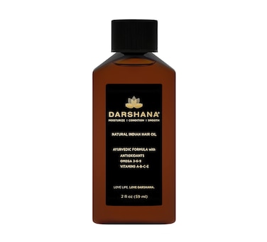 Darshana Natural Indian Hair Oil with Ayurvedic Botanicals 2 fl oz