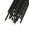 G2PLUS 100PCS Disposable Eyeliner Brush Makeup Brushes Applicator Cosmetic Eye Wands Eyeliner Brush Applicator for Lip Liners Eye Makeup Eyelashes and Detail Painting Black