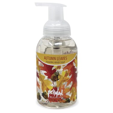 Primal Elements Nourishing Autumn Leaves Foaming Hand Soap Gentle Hand Wash for Softer and Cleaner Hands Washes Away Dirt  95 FL OZ