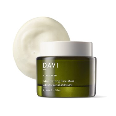DAVI Moisturizing Face Mask for Oily Skin  Soothing  Hydrating Facial Mask for Women and Men  AntiAging Gel Face Mask  All Natural  NonGMO  ParabenFree  CrueltyFree  2 Fl Oz