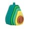 Nuby Soft Silicone Stackable Avocado Interactive Toy for Early Development Creativity 12 Months