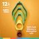 Nuby Soft Silicone Stackable Avocado Interactive Toy for Early Development Creativity 12 Months