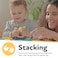 Nuby Soft Silicone Stackable Avocado Interactive Toy for Early Development Creativity 12 Months