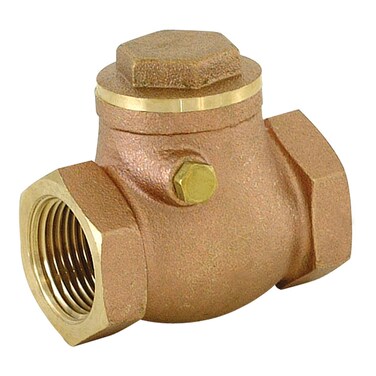 Eastman Brass Swing Check Valve 34 Inch IPS Brass Plumbing Fitting 20423LF