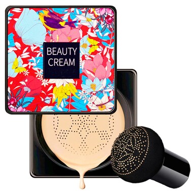 ZDHSOY Mushroom Head Air Cushion CC Cream Mushroom Head Air Cushion BB CreamAir Cushion CC CreamConcealer Long Lasting Nude Makeup FoundationOil Control Moisturizing Air BB Cream