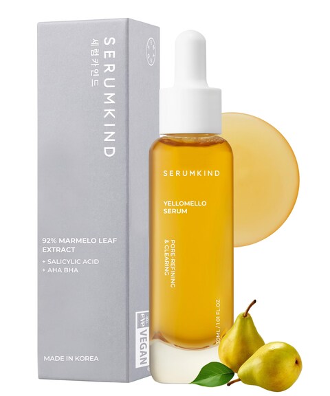 Pore Refining Serum  Niacinimide Free  Yellowmello Extract 92 with Salicylic acid 1 floz  Pore Minimizing serum for Face  Korean Skincare Serum for Face  Nose pore minimizer