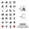 Just My Style 600 Pc Large Alphabet Beads Refill Pack By Horizon Group USA
