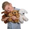 Fluffuns Puppy Dog Stuffed Animals 9 Inches Stuffed Dog Plush Toys  Dog Stuffed Animals for Kids Golden