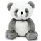Fluffuns 3Pack Panda Stuffed Animal  Stuffed Panda Bear Plush Toys  9 Inches Gray