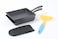 HAWOK Japanese Omelette Pan Cast Iron Rectangle Egg Pan tomagoyaki pan rolled eggs preseasoned