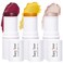 KIMUSE Multi Stick Trio Face Makeup Cream Blush Stick for Cheeks  Lips Moisturizer  Highlighter Makeup Sticks for All Skin