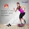 Yes4All Plastic Wobble Balance BoardRound Balance Trainer Board Wobble Board for Standing Desk Core Training Home Gym Workout